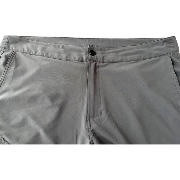 MAGELLAN FLEX FISH GEAR SHORTS, MENS, XL, GREY, ACTIVEWEAR-FLAT FRONT ZIP BUTTON - Picture 2 of 11